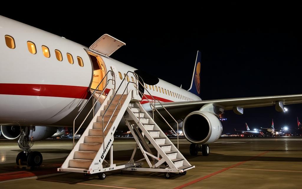 Aircraft Service Stairs